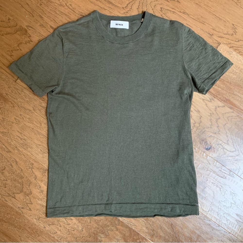 Buck Mason slub tee men’s Small